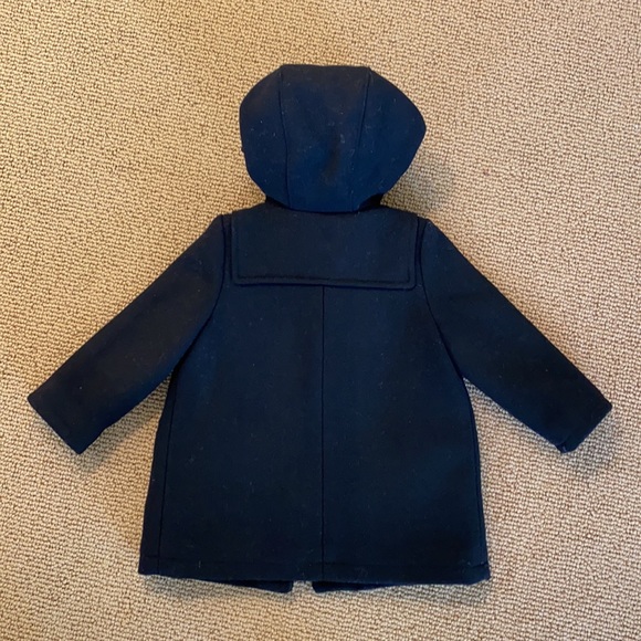 Baby Gap Black Flannel/Wool Duffle Jacket - NWOT - Picture 9 of 9